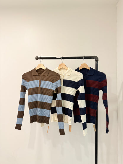 HERA Fitted striped knit