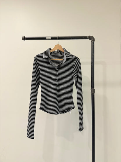 RAE Stripe knit shirt