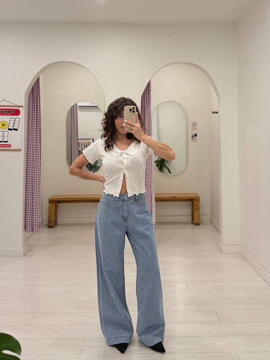 WARNER Wide legged jeans