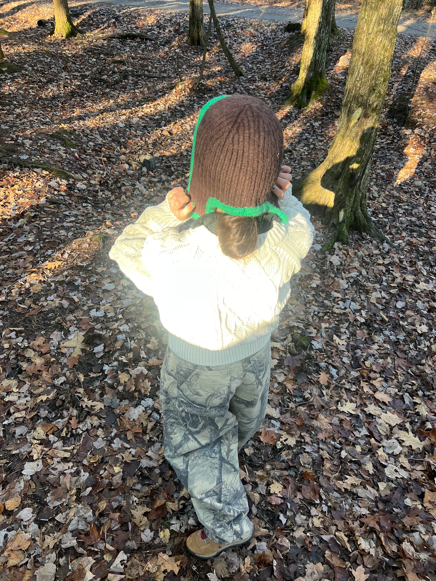 BREATH Earflap beanie