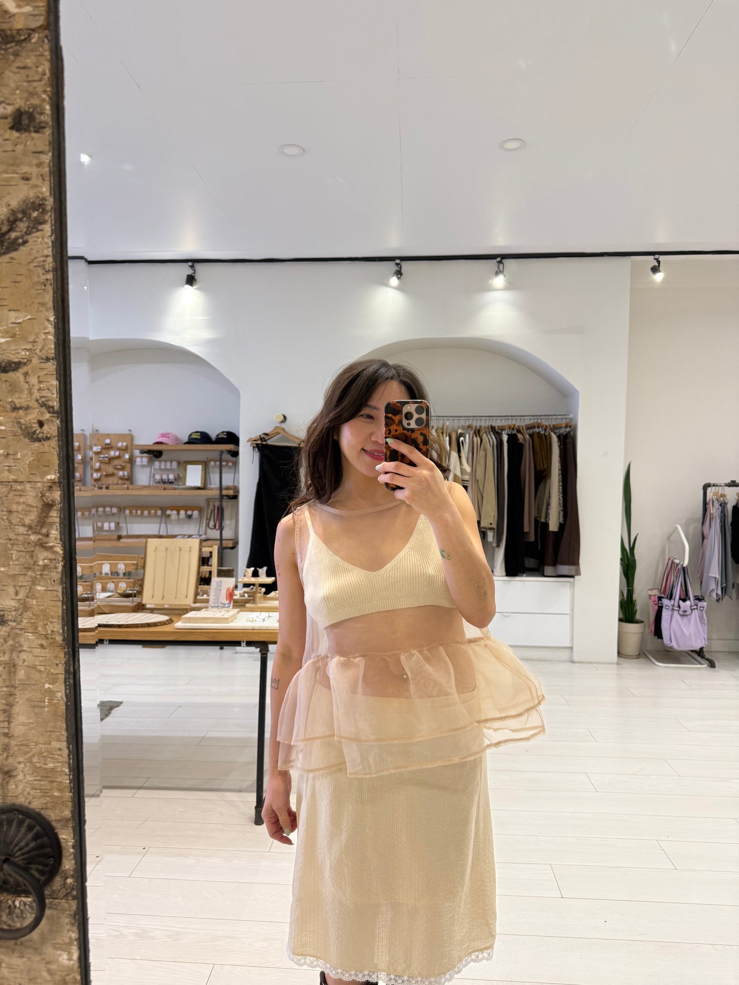 MOOD Sheer top