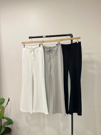 PHOEBE Low-rise bootcut lounge pants