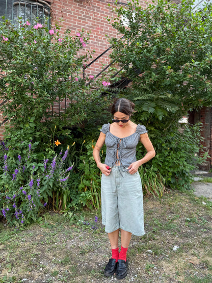 BLAKE Tie blouse