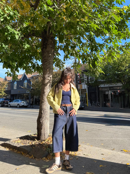 END Striped 3/4 jeans