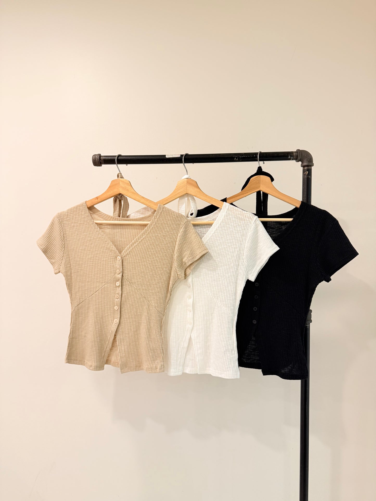 PEACE Button-up top