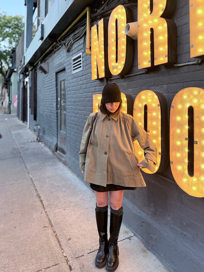 AUDRA Cropped trench