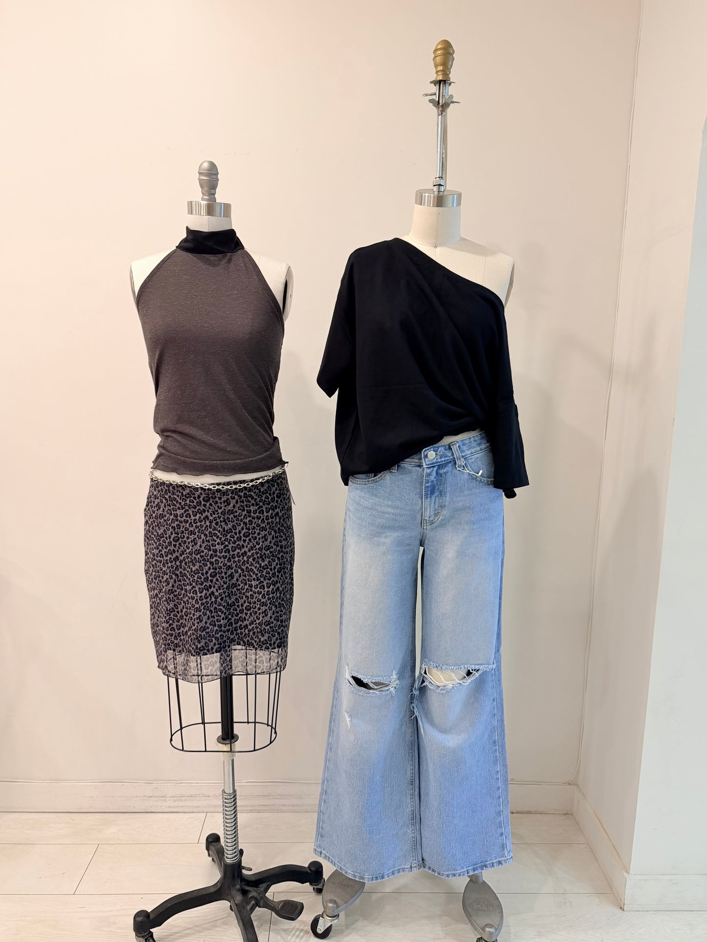 JUNIPER Linen halter