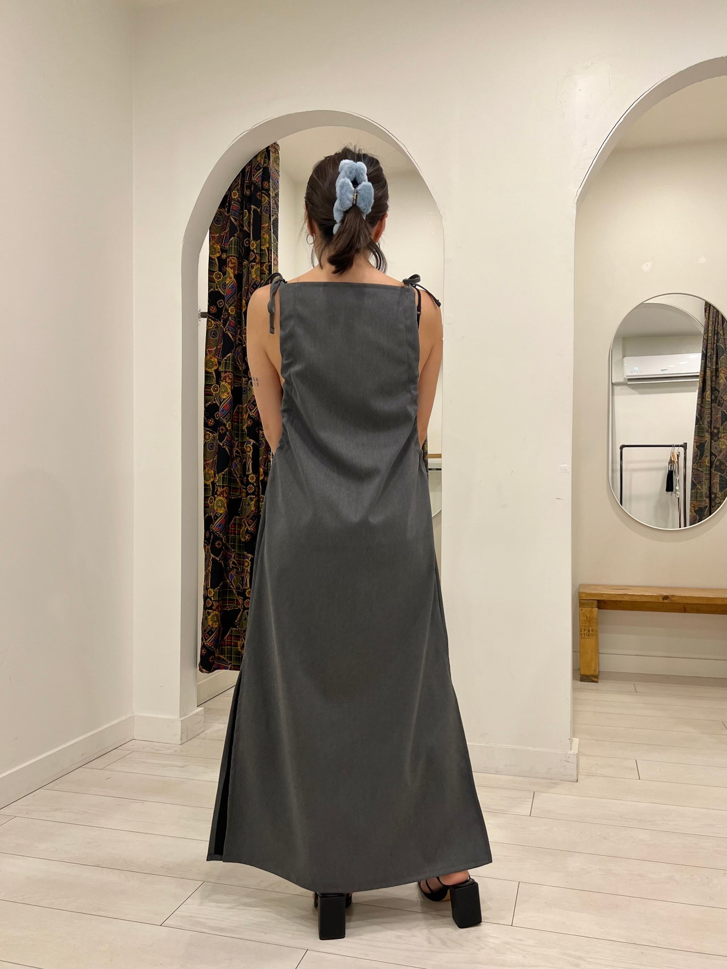 DOLLY Maxi slit dress