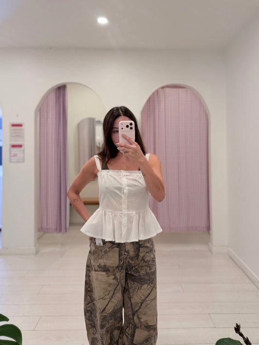 MARLOWE Peplum top