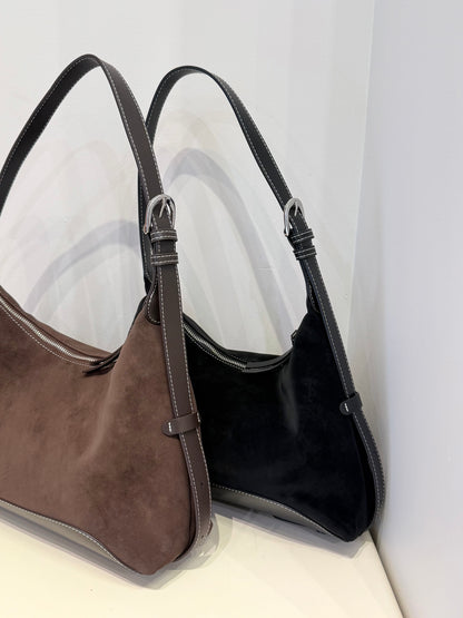 BOBBY Vegan leather shoulder bag