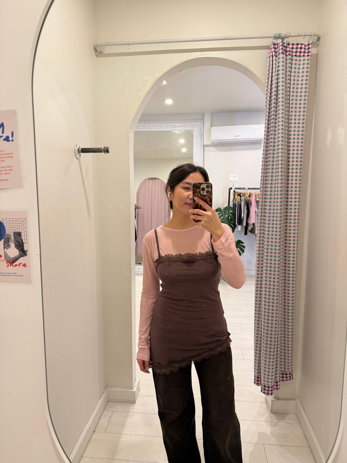 PAULA Asymmetrical slip dress