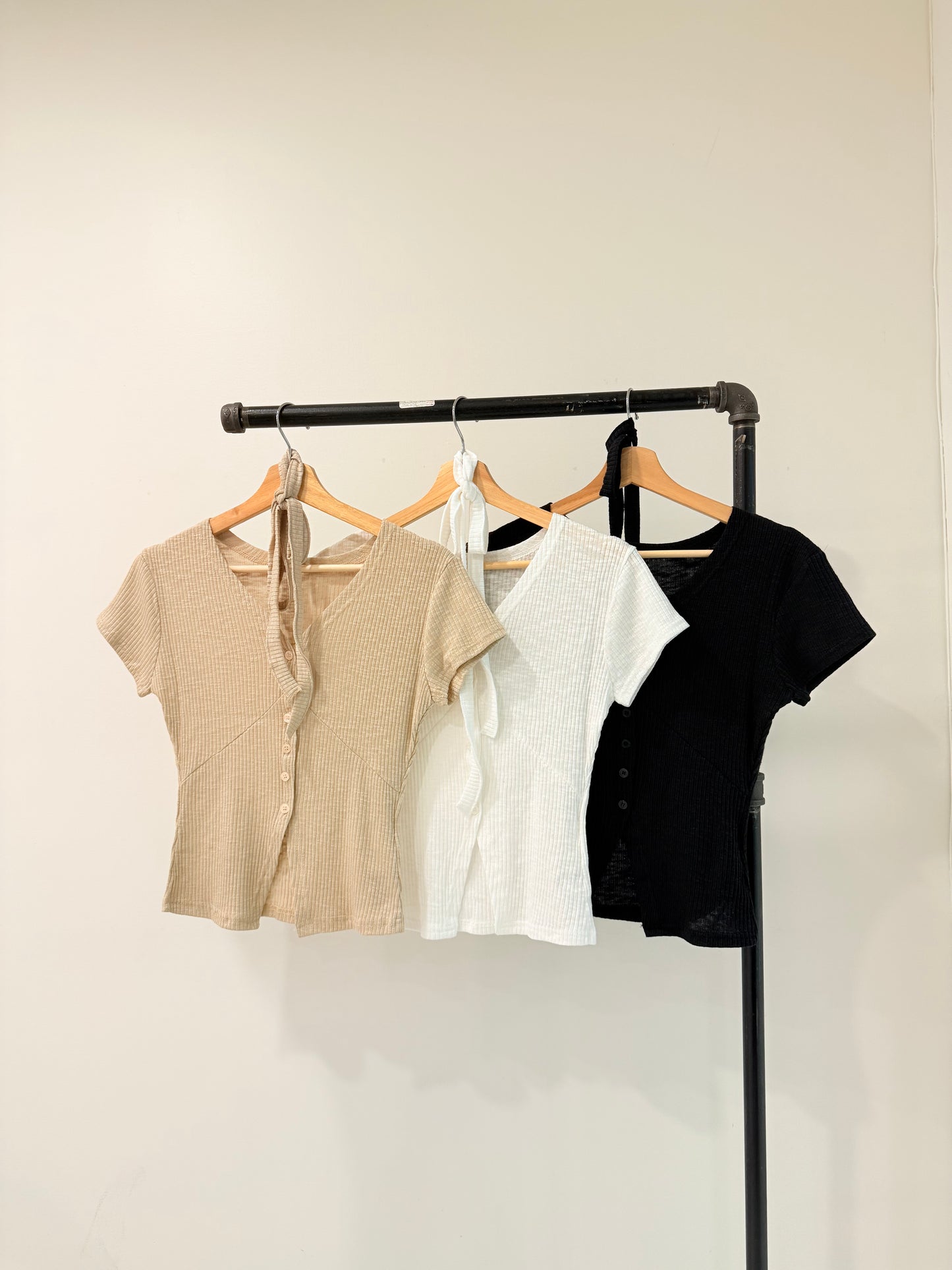 PEACE Button-up top