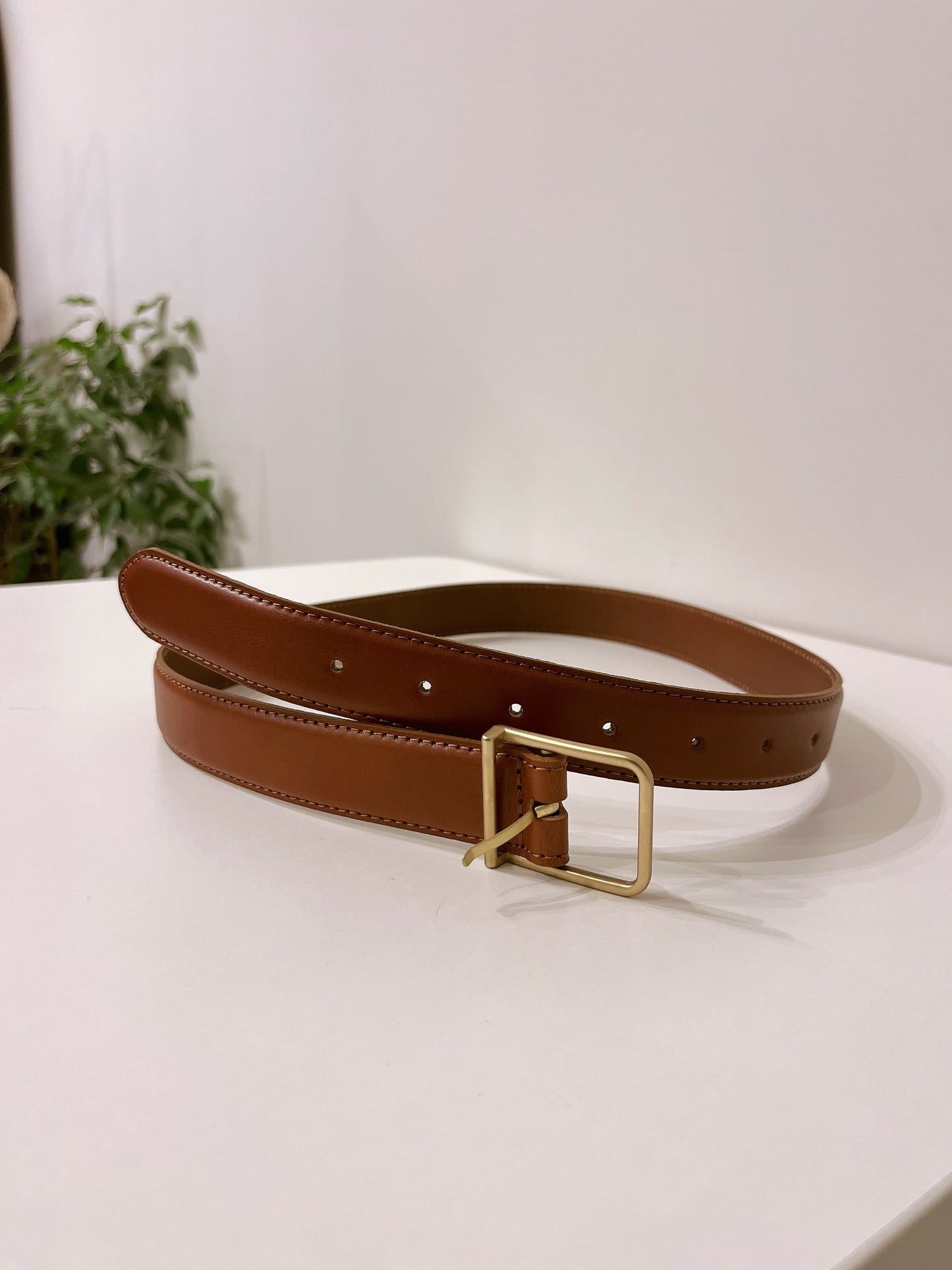 COLBY Leather belt