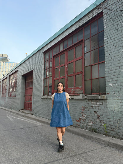 NESSON Denim mini dress