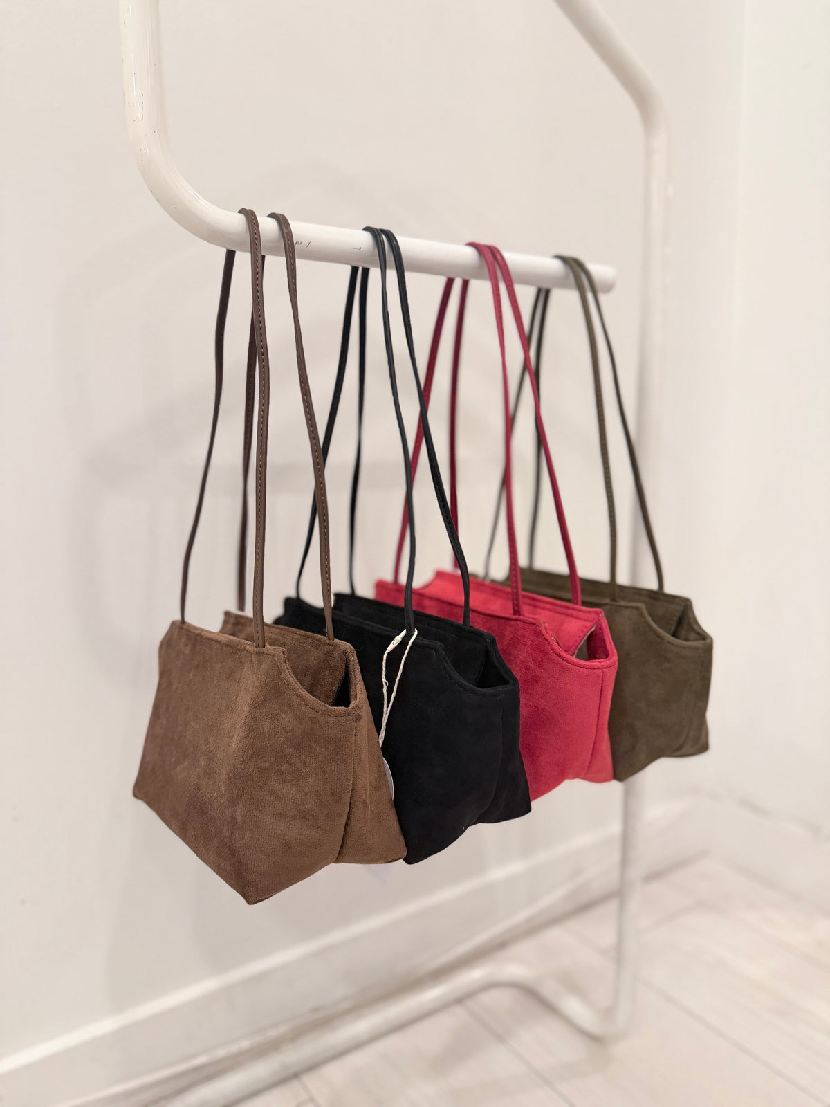 SUKI Suede bag