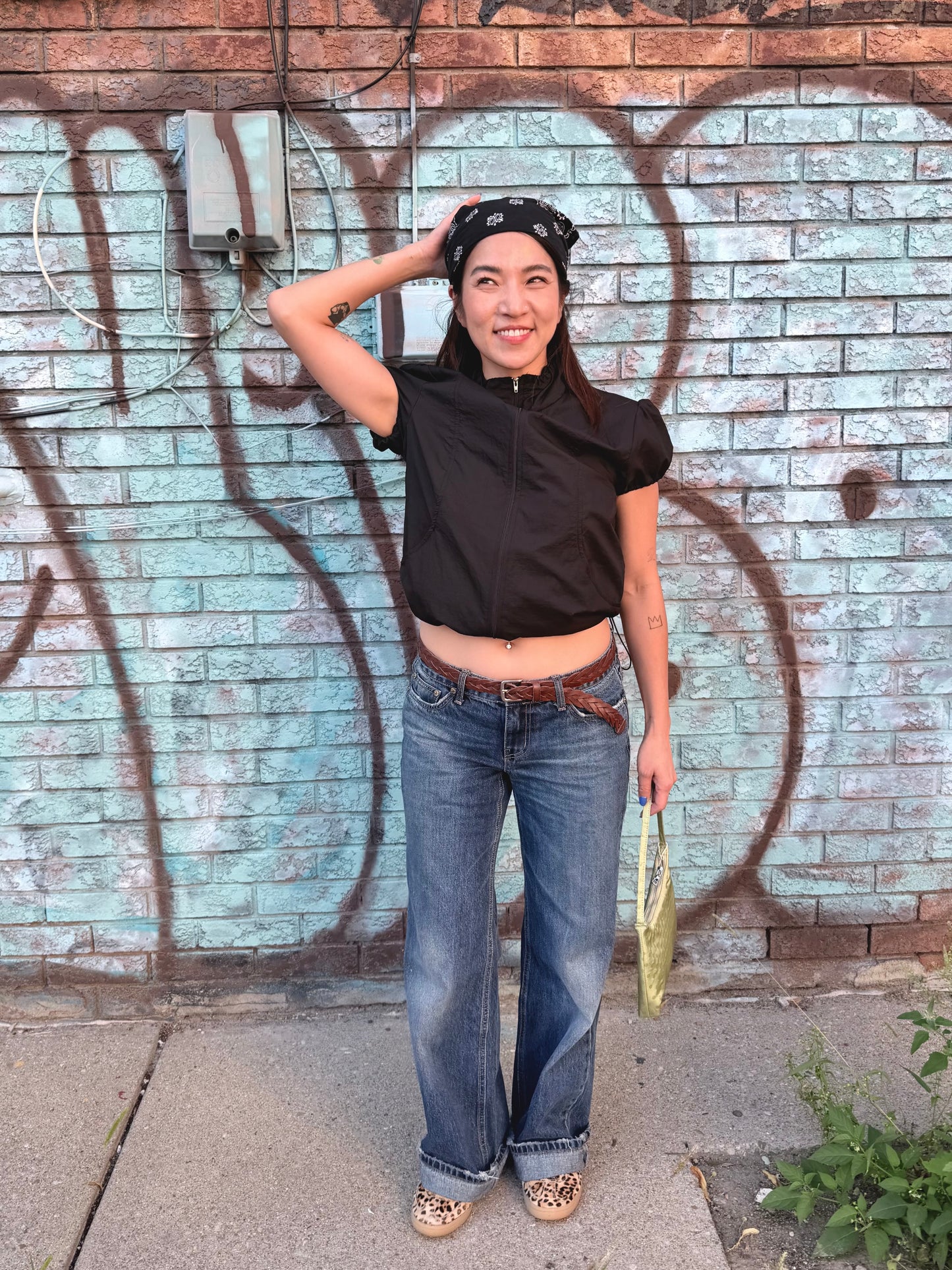 INGRID Cropped windbreaker