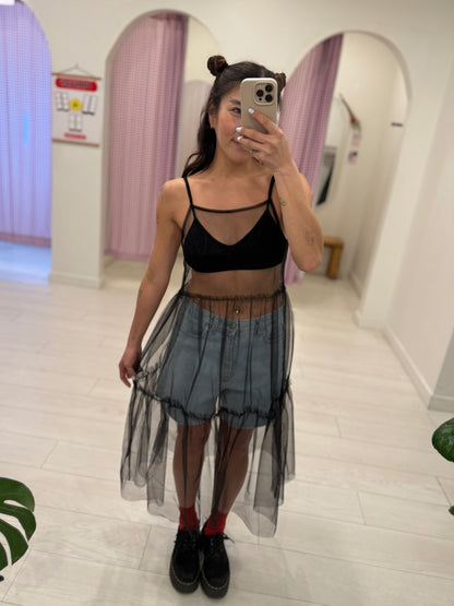 KAYA Sheer mesh dress