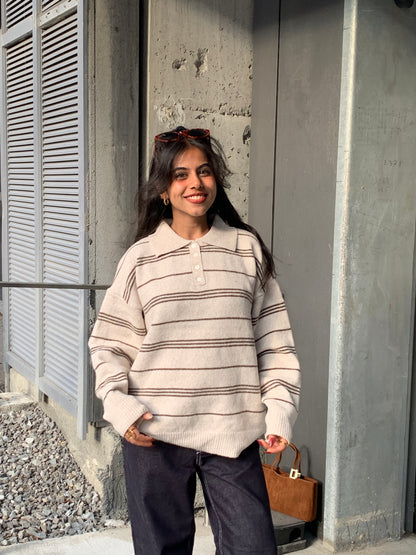 HOPE Collared sweater