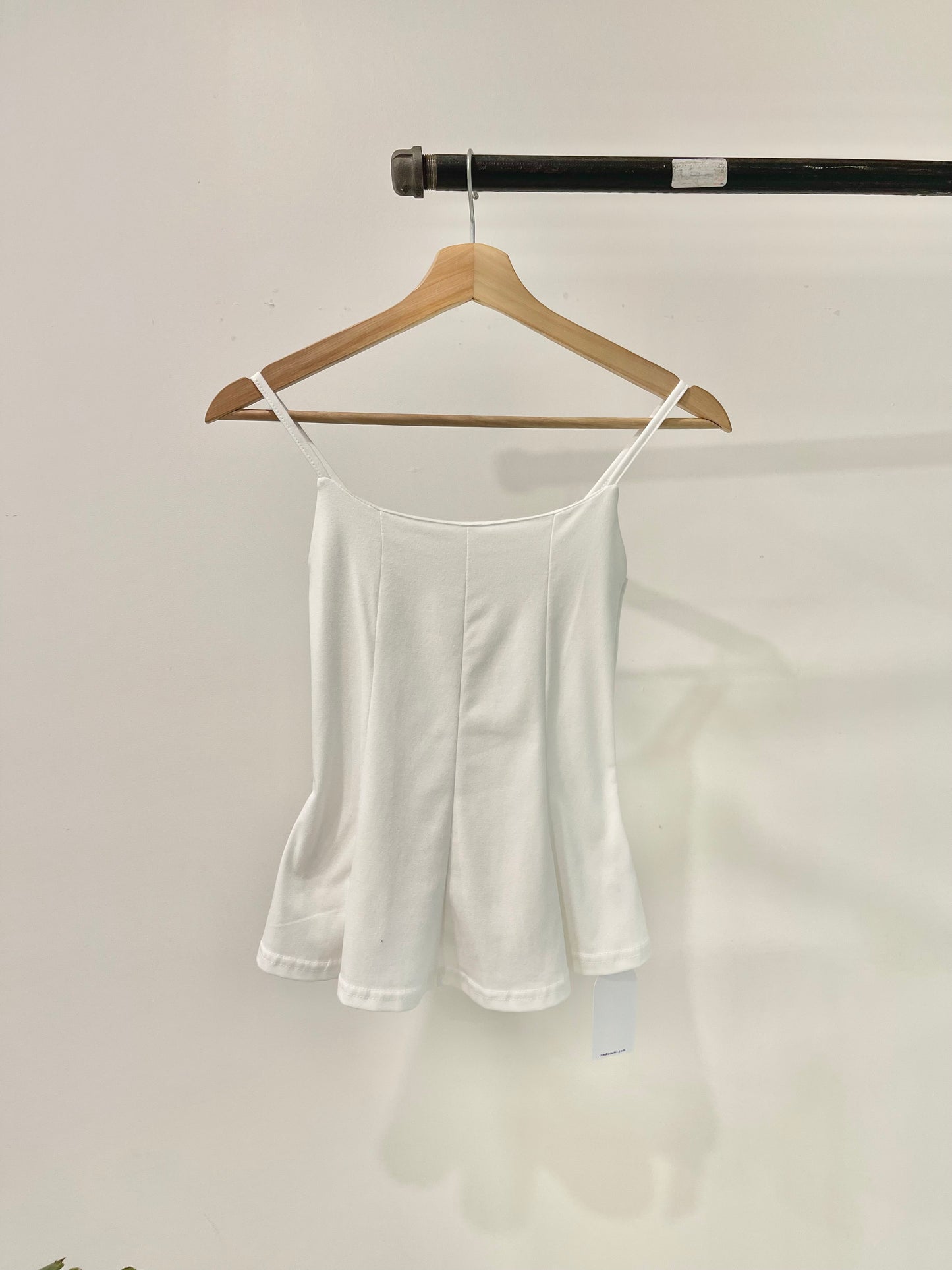SHANE Peplum tanktop