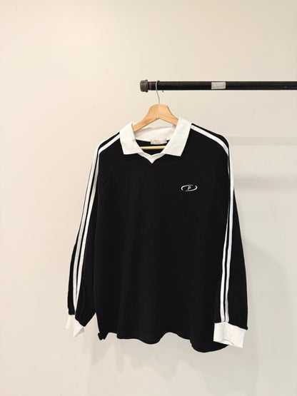 ROVE Oversized waffle sporty top