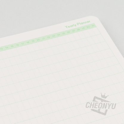 OPAL Undated monthly planner