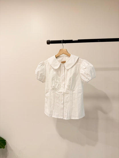 CALLIE Pintuck shirt