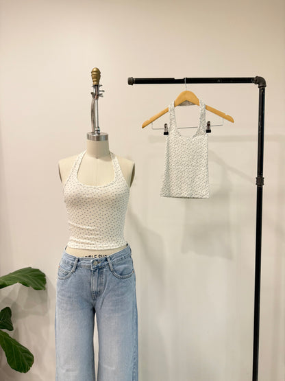 REACH Floral halter top