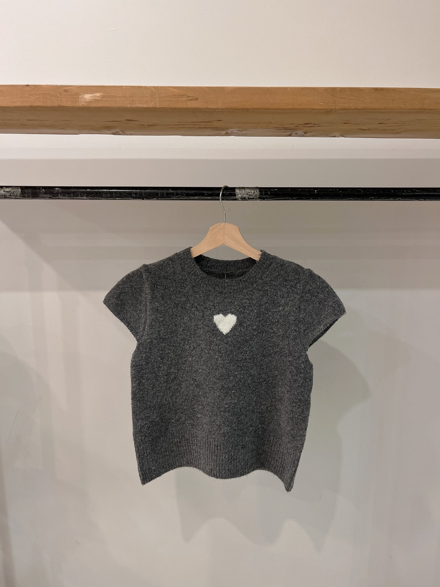 SARANG Heart knit top