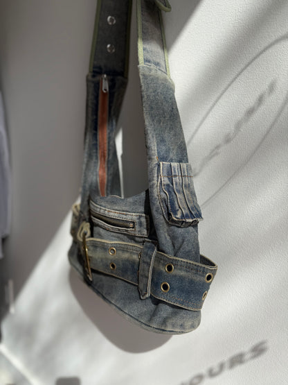 CRUZ Denim shoulder bag