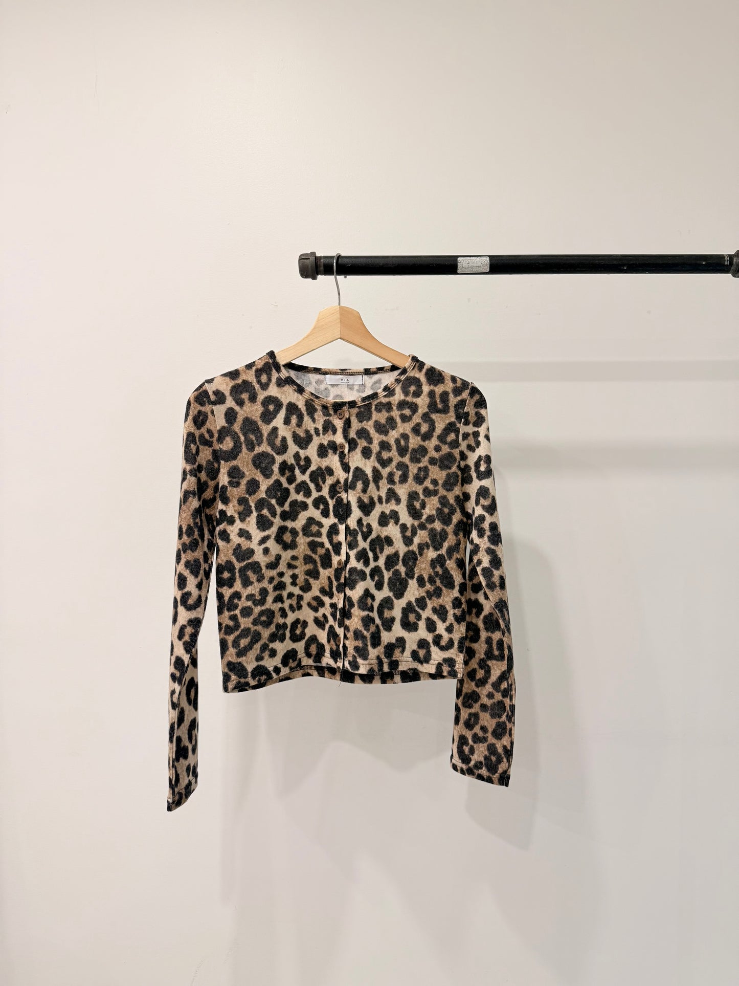 MACHI Leopard print cardigan
