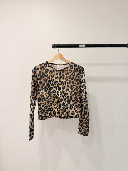 MACHI Leopard print cardigan