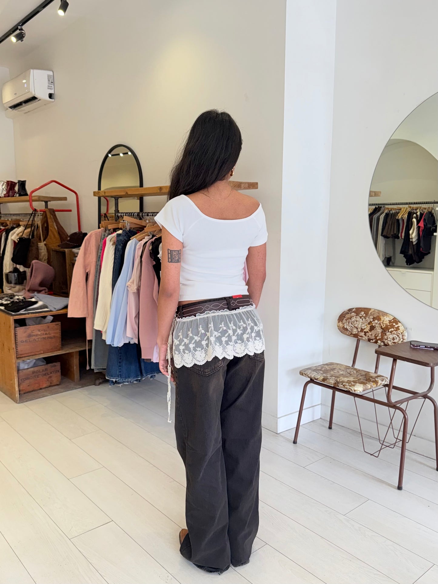 DESO Off shoulder top