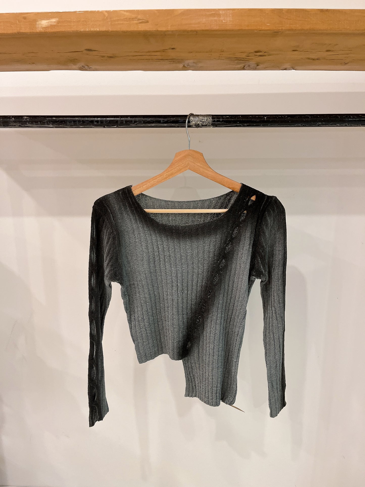 BREE Cutout knit top