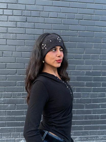 NAGO Studded knit headband