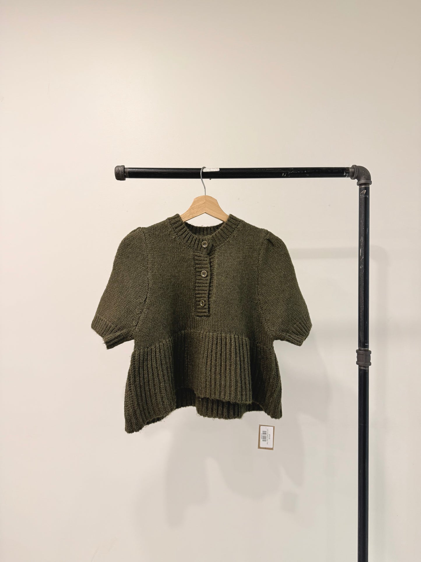 LEX Knit peplum top