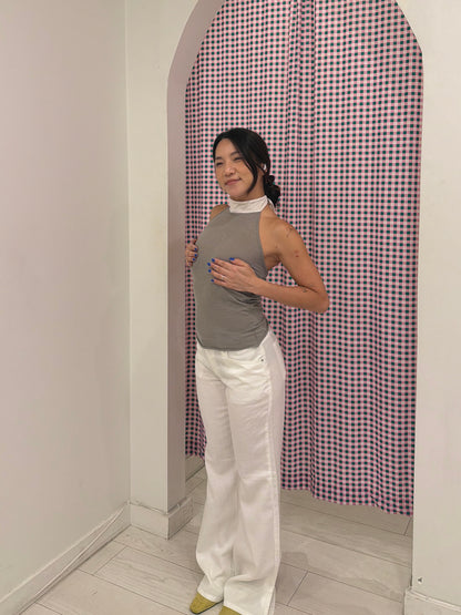 JUNIPER Linen halter