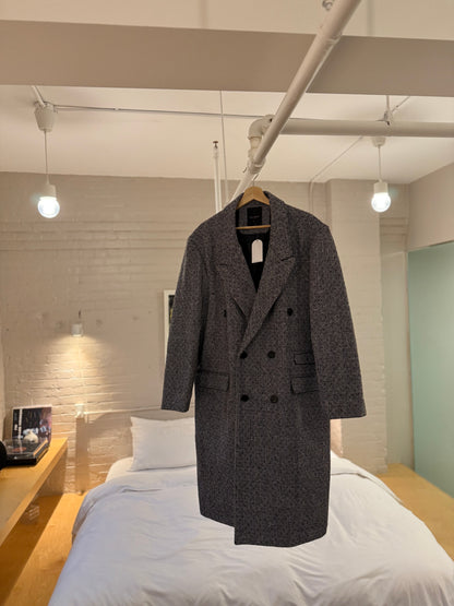 LIAMS Unisex herringbone coat