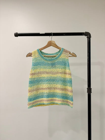 HOLSTER Rainbow knit top