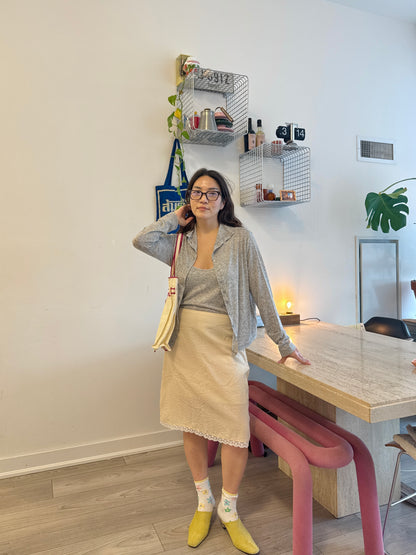 MUTE Soft cardigan set
