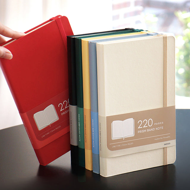 FERN Lined band notebook