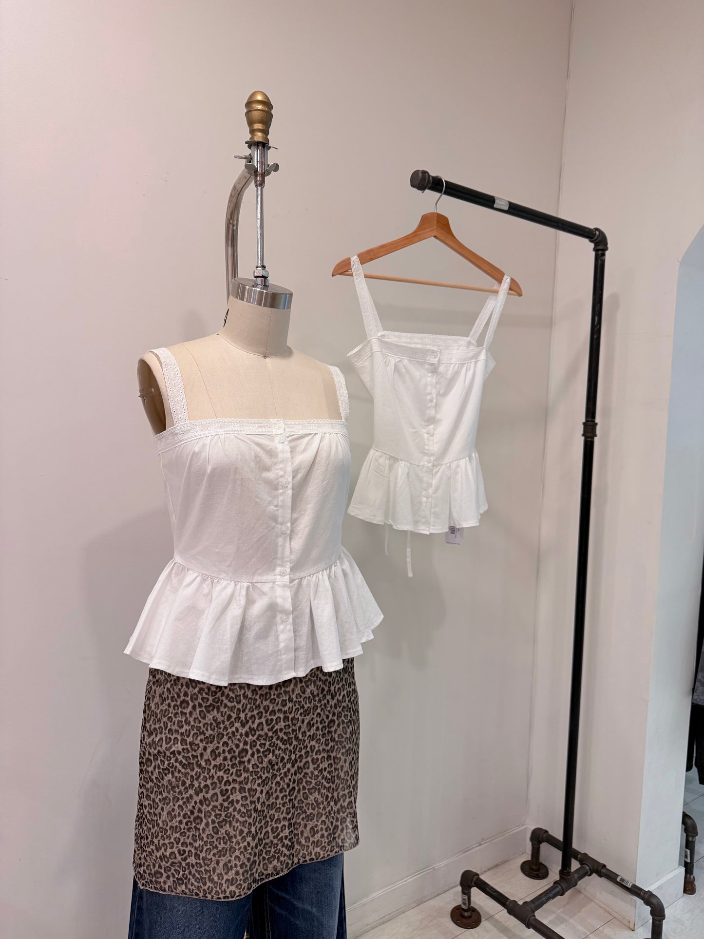 MARLOWE Peplum top
