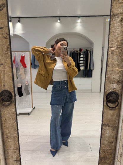 JUST Faux suede jacket