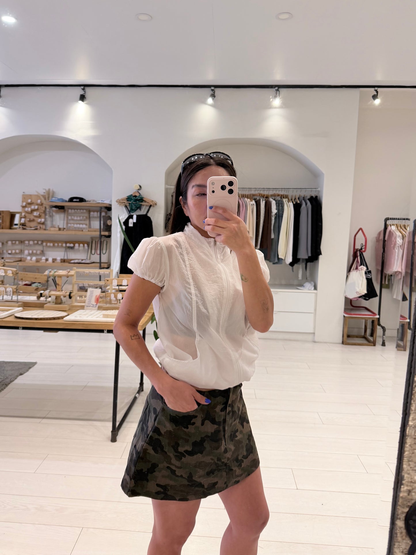 INGRID Cropped windbreaker
