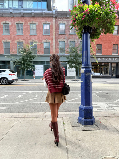 THIS Faux cardigan scarf