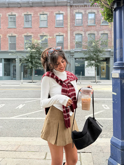 THIS Faux cardigan scarf