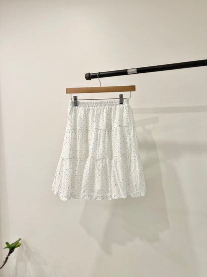 AIRY Polkadot tiered skirt