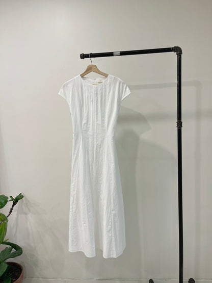 SOPHIE Cap-sleeve midi dress