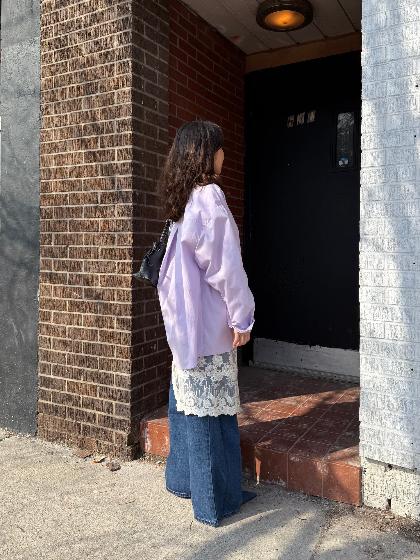 OLIVIA Lace wrap skirt