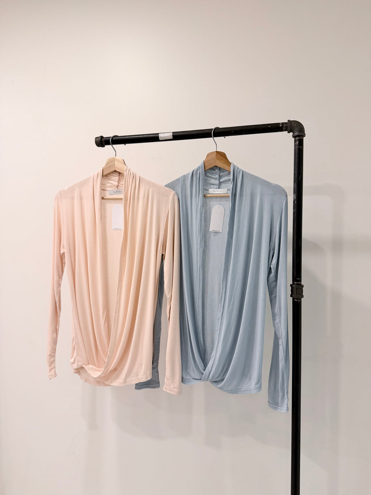 BRIDIE Drape wrap top
