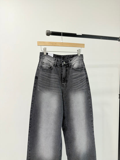 STONE Acid washed baggy jeans